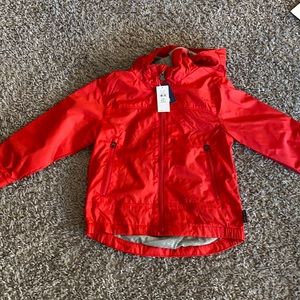 Toddler water-resistant zip up